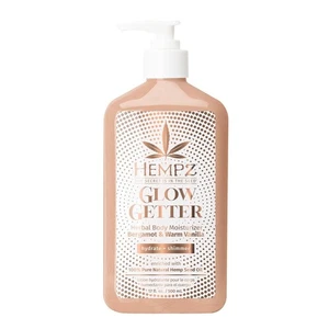 Hempz Glow Getter Körperlotion, feuchtigkeitsspendende Feuchtigkeitscreme mit Schimmer, 17 Unzen - Bild 1 von 14