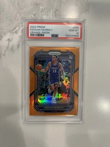 2022-23 Panini Keegan Murray Orange Prizm RC Rookie /49 PSA 10 #245 - Picture 1 of 4