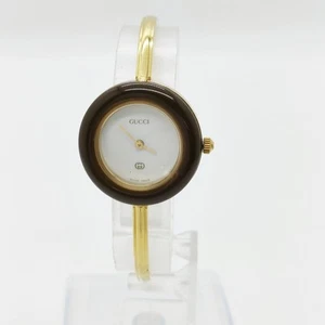 Gucci Watch 11/12 25mm Women's Whites X Gold 2319513 - Picture 1 of 11