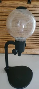 Antique Sanitary Sugar Dispenser Balto MD Cast Iron & Glass Globe Pat Pending - Picture 1 of 23