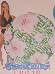 Pool candy resort collection hibiscus giant pool island NIB New.. - Picture 1 of 6