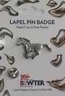 HORSE Equestrian Lapel Pin Badge, hand cast in British pewter, A19