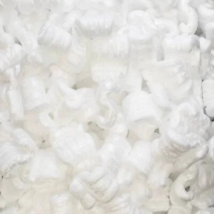 Embalaje Envío Cacahuetes Relleno Suelto Antiestático 150 Galones 20 Pies Cúbicos Blanco - Imagen 1 de 1