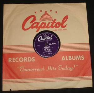 TEX RITTER - GUNSMOKE / THE WAYWARD WIND CAPITOL 78 COUNTRY WESTERN TV TEMA - Imagen 1 de 2