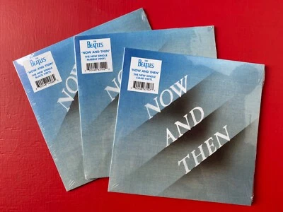 The Beatles - Now & Then 7" - 3 Variants BLACK - CLEAR - MARBLE - Image 1 of 4