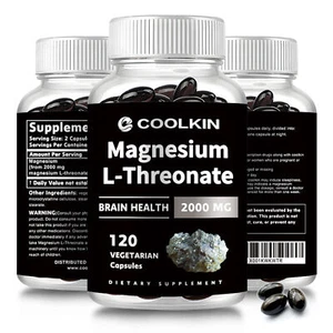 120 Stück Magnesium L-Threonat 2000 mg - Nootropic Brain Booster, - Bild 1 von 11