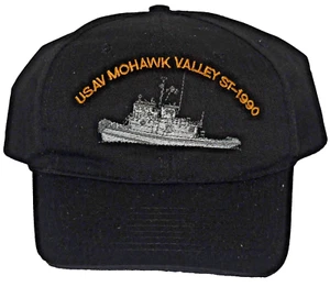 Gorra de béisbol negra USAV Mohawk Valley ST-1990 ejército de Estados Unidos remolcador - Imagen 1 de 2