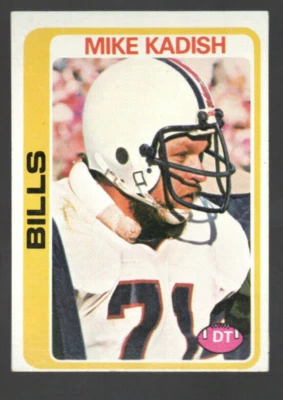 MIKE KADISH BILLS - 1978 TOPPS FOOTBALL - #148 - Image 1 of 2