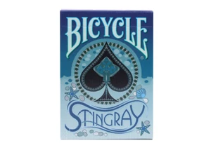 Limited Edition Stingray Teal Bicycle Playing Cards - Picture 1 of 7