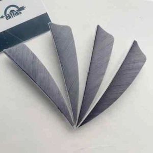 50PCS 3 Inch Shield Archery Arrow Turkey Feathers Fletching RW For Hunting - Picture 1 of 25
