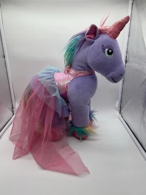 Build A Bear BAB Hada Unicornio con Conjunto Beary Fairy Friends 16” Peluche Unicornio Foto 1 de 4