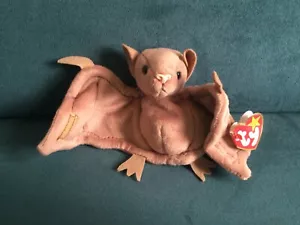 Ty Beanie Baby 1996 'Batty' bat with tag like new - Picture 1 of 4