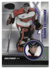 Roman Cechmanek #45 2003-04 Pacific Invincible Hockey Card NM-Mint