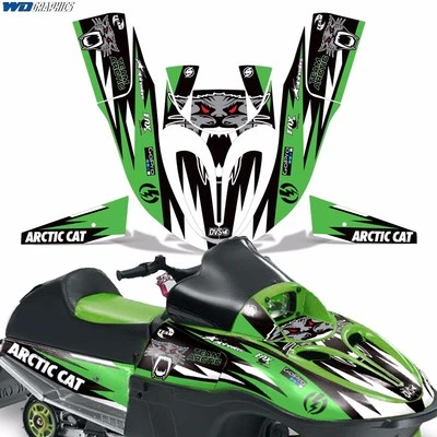 Sled Graphic Decals Stickers For Arctic Cat Sno Pro 120 ALL YEARS AC G - Image 1 of 3
