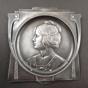 Piatto da parete stile liberty WMF del 1900 - Foto 1 di 5