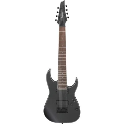 Ibanez Electric guitar RG8EX-BKF (Black Flat) 8 string limited model - Image 1 of 4