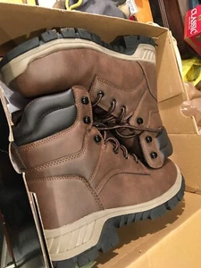 BRAHMA BOOTS MENS 7.5, NEW, VERTEX STEEL TOE - Picture 1 of 6