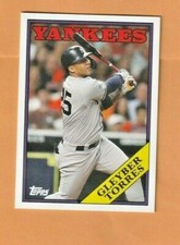 2019 GLEYBER TORRES TOPPS THROWBACK THURSDAY 88' YEAR STYLE 1988  MINT  YANKEES