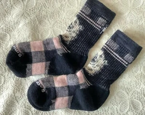 Smartwool Kids Merino Wool Size Medium Medium Cushion Polar Bear Hiking Socks - Picture 1 of 20