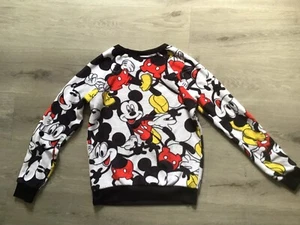Mickey Mouse Fleece Child Pajama Top Small - Picture 1 of 4