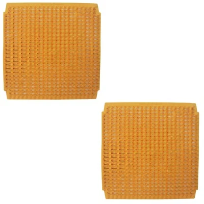 RITE FARM PRODUCTS 2 PACK OF WASHABLE POLY NESTING BOX PAD MAT BOTTOM FOR CHICKEN COOP POULTRY NEST