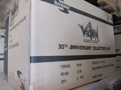 2 NUEVO Toynami 30 Aniversario Voltron Set de Regalo Original Caja Marrón ENVÍO GRATUITO Foto 1 de 4