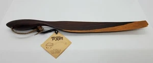 RARE Tryyn Wooden Stir Fryer Utensil Cocobolo Wood Chef Collector Quality Mexico - Picture 1 of 7