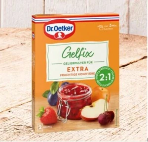 Dr Oetker Gelfix 2:1 EXTRA Pectin Mix Low Sugar Jams Preserves 1x BOX: 2x Sachet - Picture 1 of 5