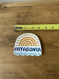 "Adesivo sole/decalcomania autentico Patagonia circa 4"" - Foto 1 di 1