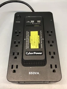 CyberPower ST625U 650 VA 360 W 8-Outlet Uninterruptible Power Supply - Picture 1 of 4