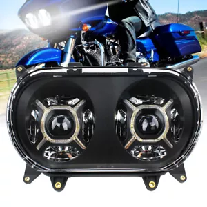 Faro LED DRL Kit Proyector Faro Plug and Play para Road Glide 2015-2022 - Imagen 1 de 12
