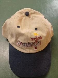 Gorra de béisbol NORTH POLE Alaska AJUSTABLE bordada camionero sin usar - Imagen 1 de 6
