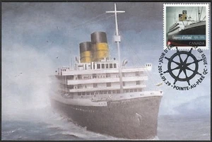 CANADA #2745.2 - EMPRESS of IRELAND, 100th ANN of her SINKING. MAXIMUM CARD #2 - Picture 1 of 1