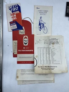 1970’s Western Flyer Bicycle Owners Manual Western Auto Store Derailleur Bike - Imagen 1 de 8