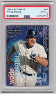 Skybox Circa Rave Wade Boggs 1996 n.º 82 de 150 PSA 6 - Imagen 1 de 4