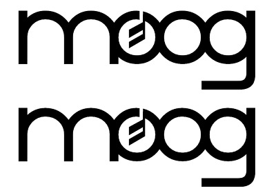 Logo Moog - Pack Of Adhesive Vinyl Stickers Decal #CKDB • 9.99€