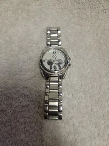 Disney Ladies MN2089 Accutime Minnie Mouse Watch 28mm New Battery Installed! - Picture 1 of 6