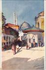 CPA AK Constantinople Marche pres de la Mosquee Osmanie TURKEY (1159783)