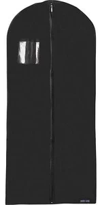 Breathable Fur Leather Coat Dress Suit Garment Durable Storage Bag Cover Black - Picture 1 of 12
