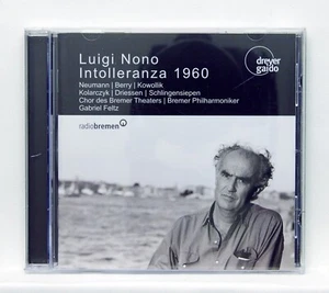 WOLFGANG NEUMANN, MARIA KOWOLLIK – LUIGI NONO Intolleranza DREYER GAIDO CD NM - Picture 1 of 2