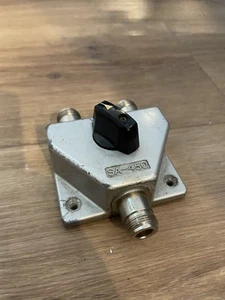 TOYO METER SA-450 Antenne RF Coaxial Switch Box 3,5 - 500 MHz / 2,5 kw CB HAM Radio - Photo 1/2