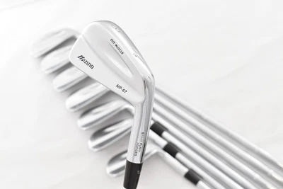 8PCS Mizuno MP67 Forged Iron Set 3-4-5-6-7-8-9-PW DG S200 Stiff RH Golf Clubs - Image 1 of 4