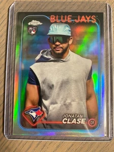 2024 Topps Chrome Update Series Image Variation Jonatan Clase #USC147 (RC) - Picture 1 of 1