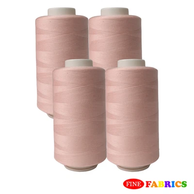4 Pack of 5,000 Yard per Spools Sewing Thread 100% Polyester All Purpose - Image 1 of 4