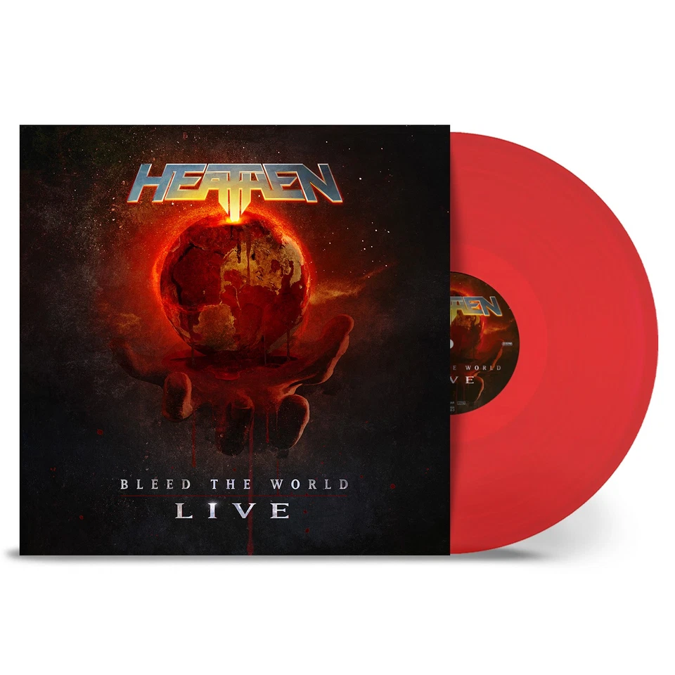 Heathen Bleed the World Live (Vinyl) 12" Album Coloured Vinyl (UK IMPORT) - Image 1 of 1