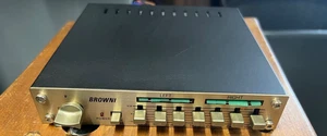 Vintage BROWN1 Model 3077 Graphic Equalizer Stereo Amplifier 7 Band Control - Bild 1 von 6