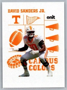 David Sanders Campus Colors White Tennessee Volunteers 2025 Onit Football - Picture 1 of 1
