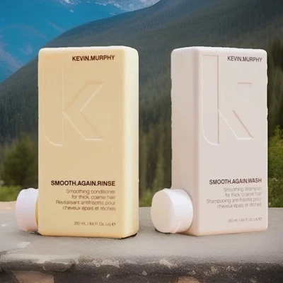 Auténtico champú dúo Kevin Murphy Smooth Again Wash Rinse 250 ml/8,4 fl. oz. Foto 1 de 4