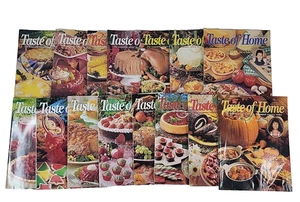 Vintage Taste Of Home Magazine Lot Of 15 Cooking Recipes 1998-2000 - Picture 1 of 6