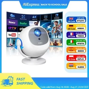 XGODY 350 ANSI 4K Android Projector — Transform Your Space into a Smart Home Cin - Picture 1 of 6